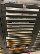 Stanley Vidmar 15 Drawer Storage Cabinet w/ Contents