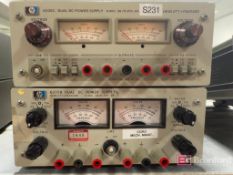 (1) 6205C Dual DC Power Supplies; (1) 6205B Dual DC Power Supplies