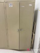 Lot consisting of Metal Storage Cabinets w/ Contents