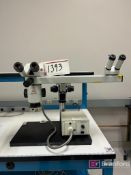 Leica Wild M8 Stereozoom Microscope w/ Fostec Ring Light Source