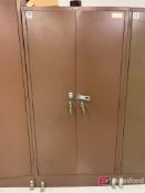 Industrial Metal Storage Cabinet w/ Contents