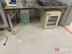 Lot (2) Stainless Steel Work Tables