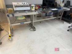 Lot (3) NTA Ultraclean Stainless Steel Worktables