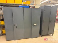 (2) Metal Industrial Tool Cabinets/ Capsacorp Industrial Cabinet