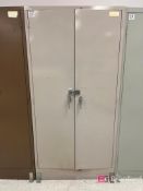 Industrial Metal Storage Cabinet w/ Contents