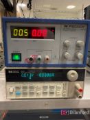 (1) BK Precision 1621A DC Regulated Power Supplies; Hewlett Packard 6612C System DC Power Supplies