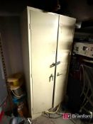 Steelcase Metal Storage Cabinet/Devon Metal Storage Cabinet w/ Contents.