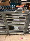 Nu-Era 14 Drawer Storage Cabinet w/ Contents