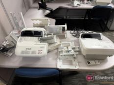 (2) Assorted Epson LCD Projectors