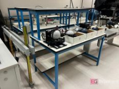 Lot (3) Bench-Tek Industrial Workbenches w/ Risers