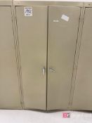 Lot consisting of Metal Storage Cabinets w/ Contents