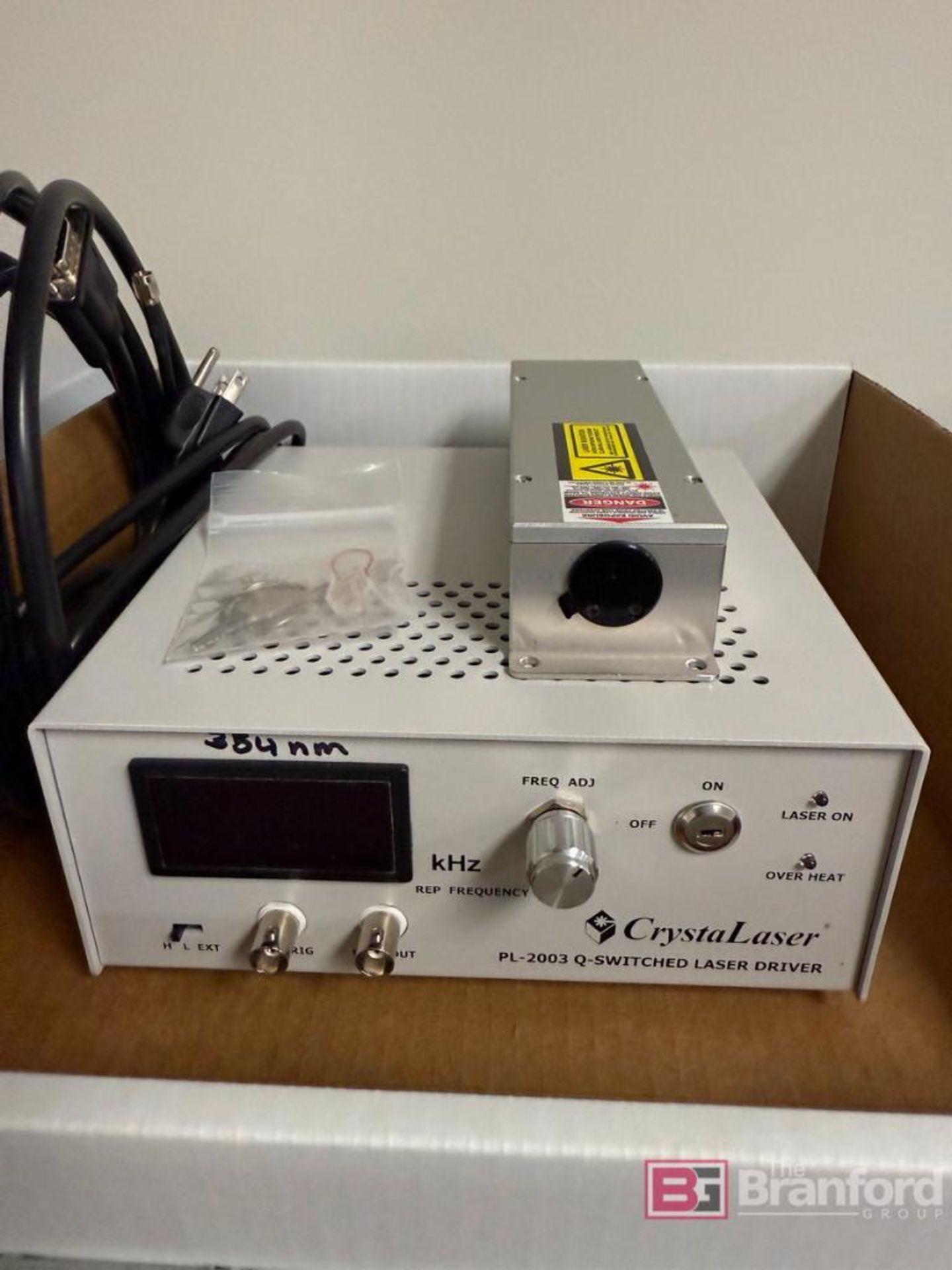 Numerous Test and Measurement Tools; Multiple Epson Projectors; Metro Rack