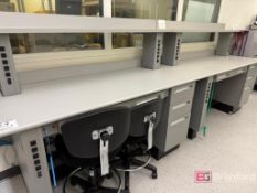Lot (3) Lab Workbenches