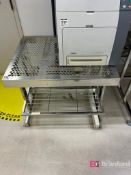 Lot (3) Stainless Steel Work Tables; (1) 3', (1) 4', (1) 6' Long each