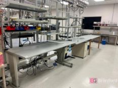 Lot (4) Industrial Work Tables;