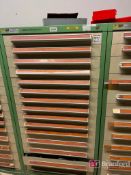 Stanley Vidmar 12 Drawer Storage Cabinet w/ Contents