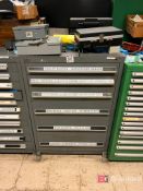 Stanley Vidmar 6 Drawer Storage Cabinet w/ Contents