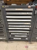 Stanley Vidmar 11 Drawer Storage Cabinet w/ Contents