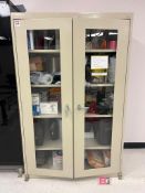 Sandusky Industrial Storage Cabinet w/ Contents