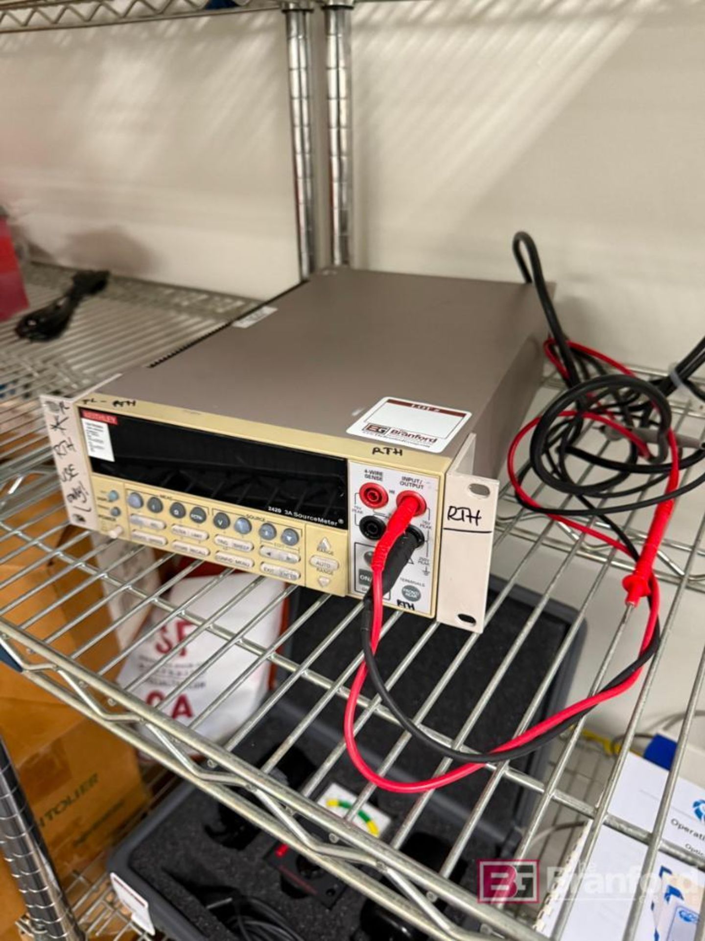 Epson Rack Numerous Test and Measurement Tools; Multiple Epson Projectors; Metro Rack