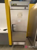True Manufacturing Stainless Steel Commercial Refrigerator; Model: T-19FZ