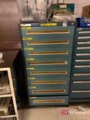 Stanley Vidmar 8 Drawer Storage Cabinet w/ Contents