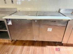 Traulsen Stainless Steel Commercial Refrigerated Sandwich/Salad Prep Table