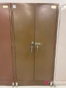 Industrial Metal Storage Cabinet w/ Contents