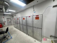 Lot (4) Microtech Desiccant Storage Cabinets