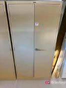 Metal Filing Cabinet w/ Contents