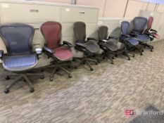 (7) Herman Miller Aeron Chairs