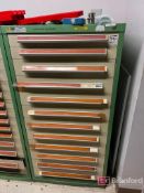 Stanley Vidmar 12 Drawer Storage Cabinet w/ Contents