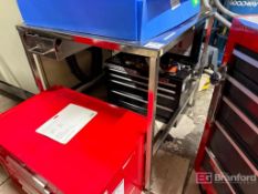 Kobalt Tool Box w/ Contents. Stainless Seel Table