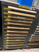 Equipto 13 Drawer Storage Cabinet w/ Contents