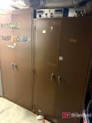 (2) Devon Metal Storage Cabinets w/ Contents.