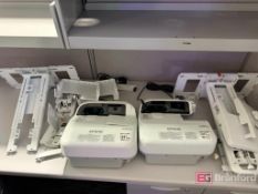 (2) Epson Bright Link 585Wi LCD Projectors; Model: H600A