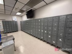 Lot (180) Hallowell Lockers