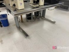 NTA Stainless Steel Work Table; Electric Adjustable Height