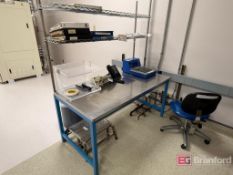 Stainless Steel Workbench w/ Shelves