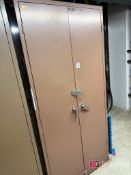 Devon Metal Storage Cabinet w/ Contents