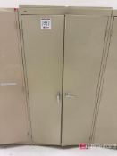 Lot consisting of Metal Storage Cabinets w/ Contents