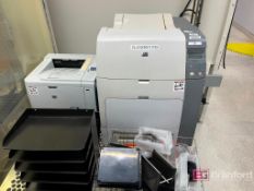 Lot (2) Hewlett Packard Network Printers; (1) Color LaserJet CP4005dn, (1) LaserJet P3015