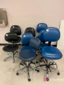 Lot (8) Laboratory Chairs on Casters