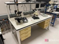 Lot (2) Industrial Workbenches;