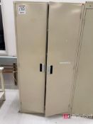 Lot consisting of Metal Storage Cabinets w/ Contents