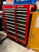 Craftsman Tool Box on Casters. Contents Included