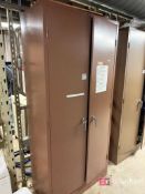 Devon Metal Storage Cabinet w/ Contents