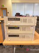 (1) Agilent System DC Power Supply, (2) Hewlett Packard System DC Power Supplies