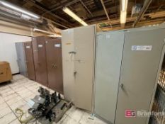 (6) Devon Metal Storage Cabinets w/ Contents