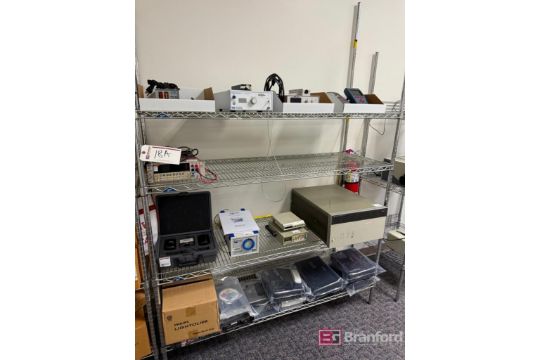 Epson Rack Numerous Test and Measurement Tools; Multiple Epson Projectors; Metro Rack